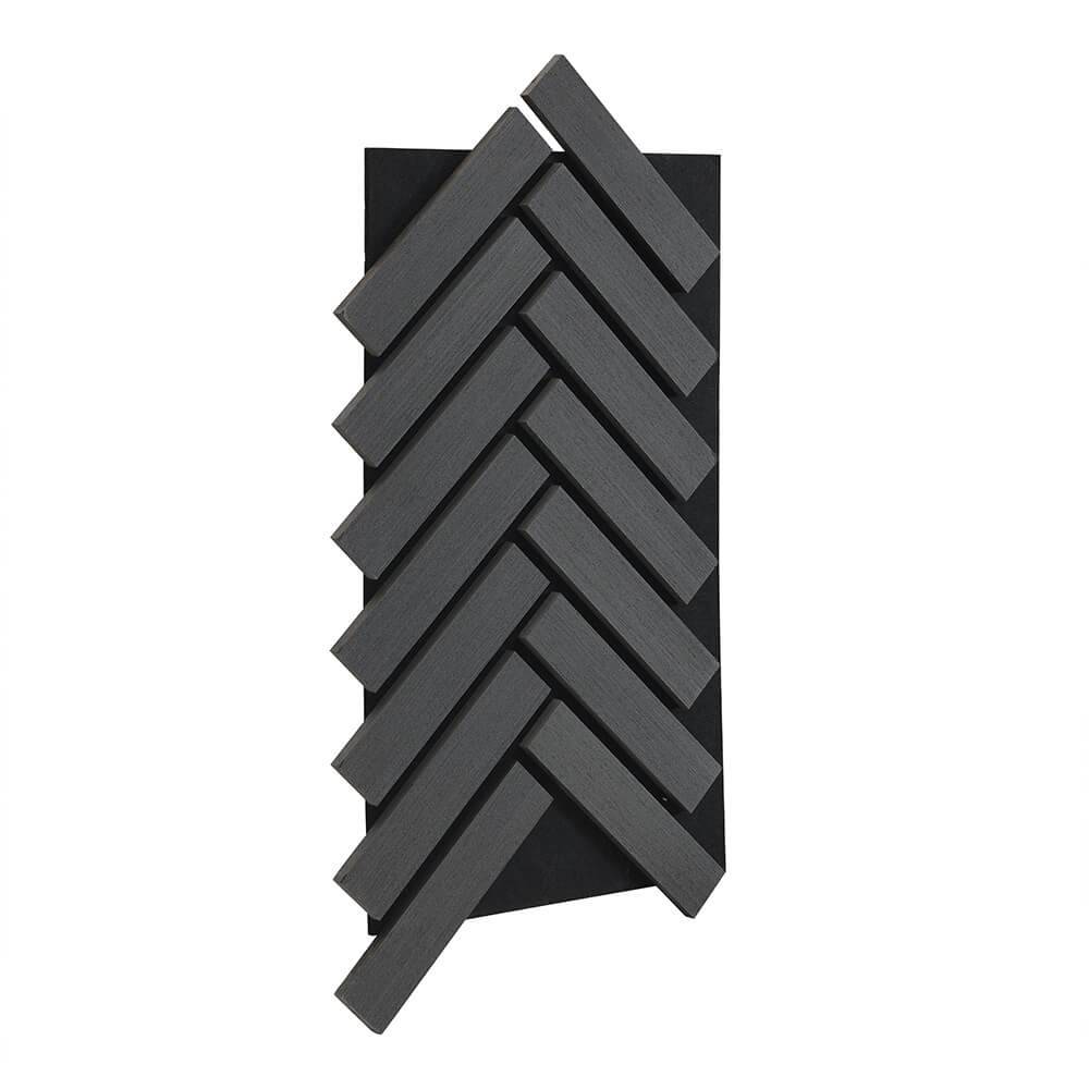 Panneau acoustique HOME DELUXE VEGA - Chêne noir - 80 x 40 cm - Image 3