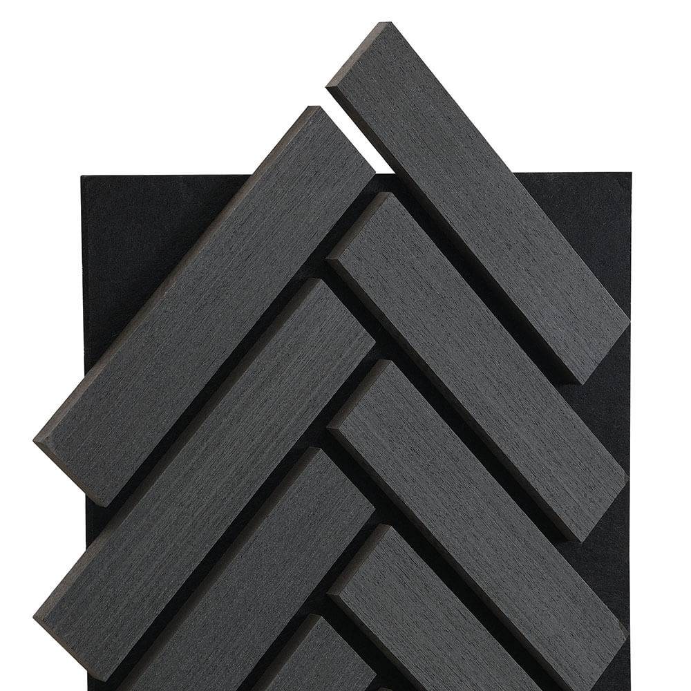 Panneau acoustique HOME DELUXE VEGA - Chêne noir - 80 x 40 cm - Image 4