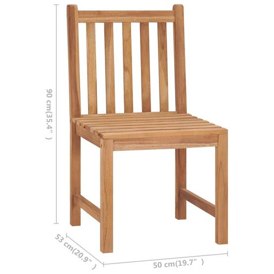 ComfortXL - Chaises de Repas Extérieur Lot de 6 en Teck Massif avec Coussins Épais 7cm pour Table de Jardin Beige – ComfortXL Outdoor Living - Image 5