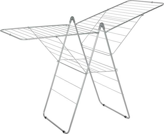 Séchoir linge modèle T avec charnières solides et pieds - PRACTO HOME - Image 1