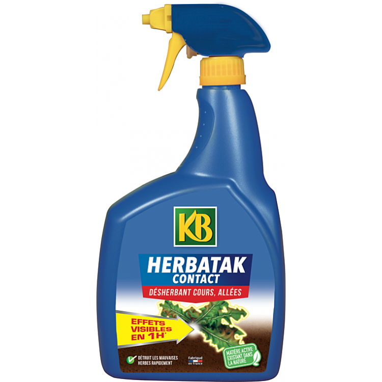 KB Désherbant pret à l'emploi cours, allées, terrasses 1 L (KDCA1)