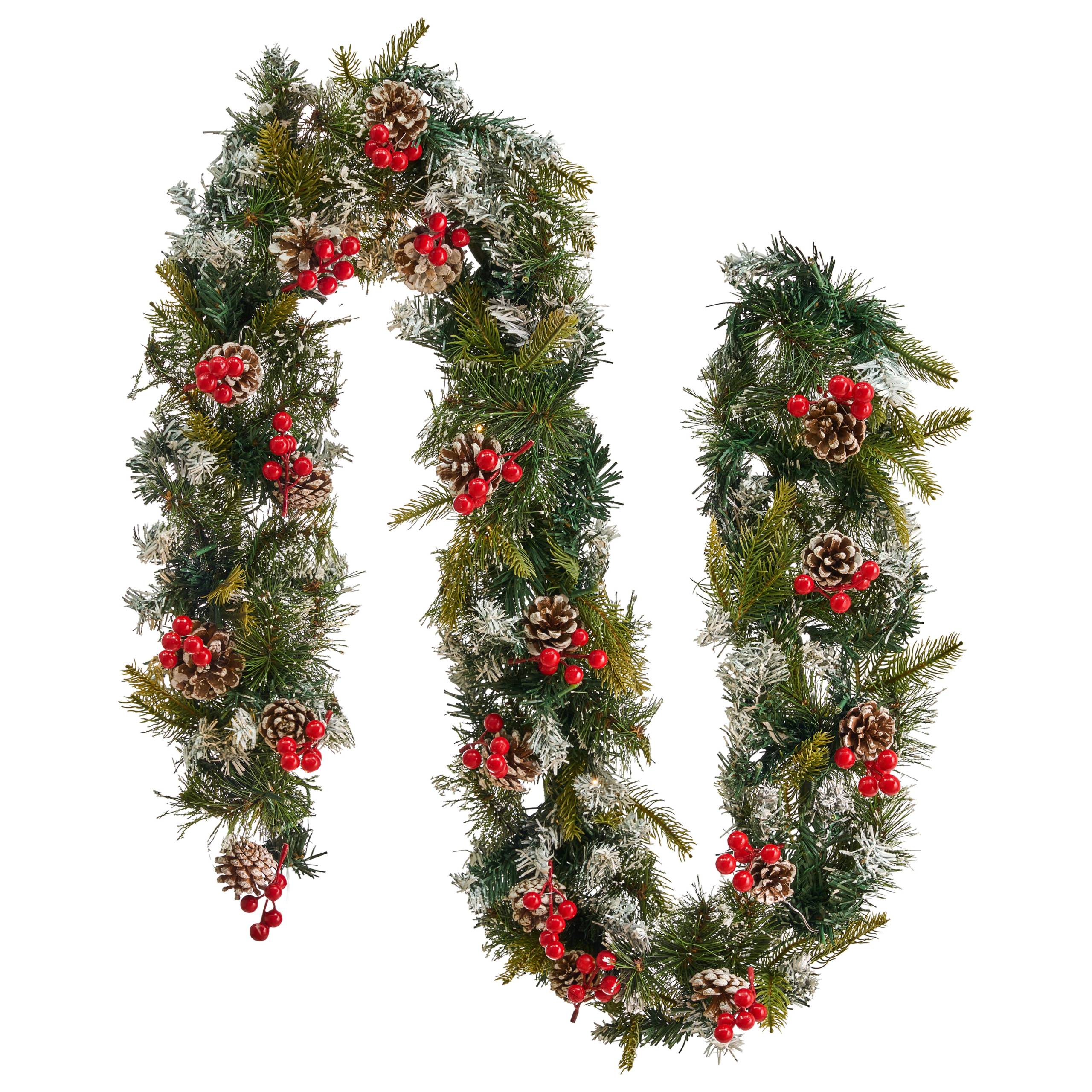 Beliani - Guirlande de Noël Matière synthétique Vert PAIMIO - 10x20- Beliani - Image 4
