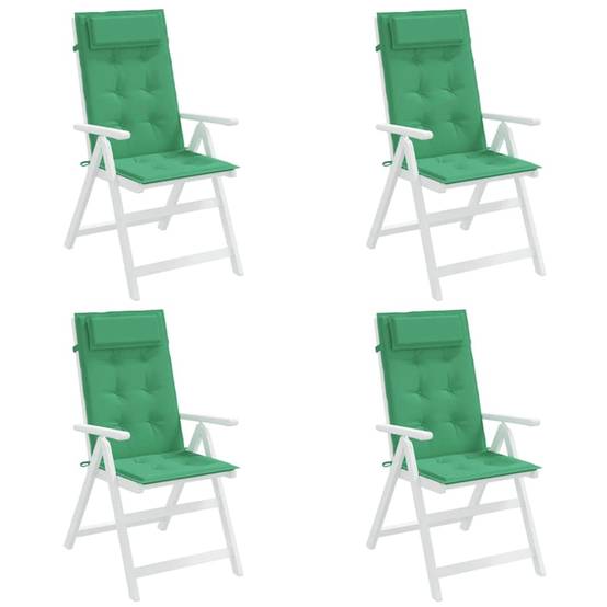 PANGIVO - Coussins de chaise à dossier haut tissu Oxford vert 120 x 50 x 3 cm, poids:2.55kg - PANGIVO - Image 4
