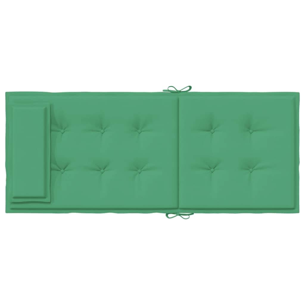 PANGIVO - Coussins de chaise à dossier haut tissu Oxford vert 120 x 50 x 3 cm, poids:2.55kg - PANGIVO - Image 7