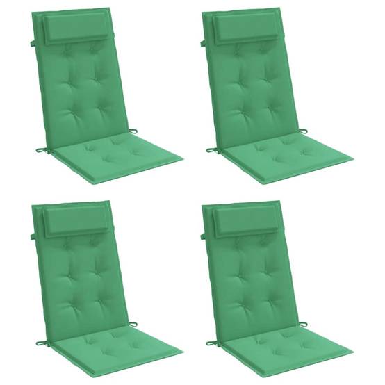 PANGIVO - Coussins de chaise à dossier haut tissu Oxford vert 120 x 50 x 3 cm, poids:2.55kg - PANGIVO - Image 3