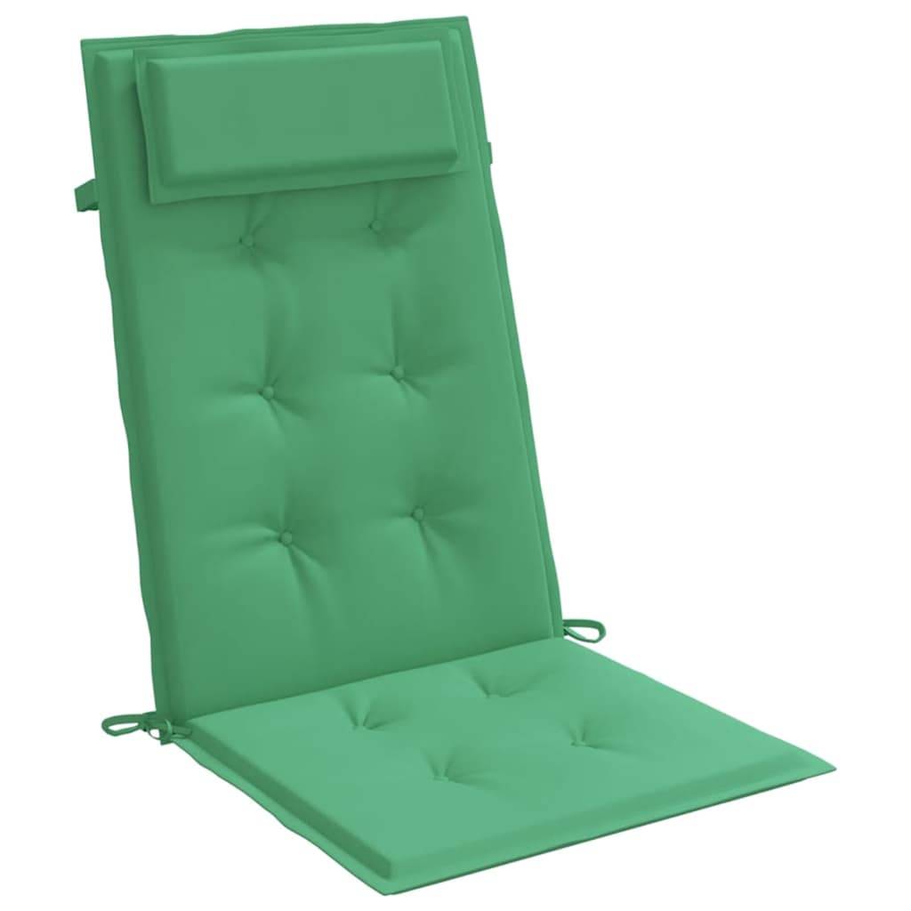 PANGIVO - Coussins de chaise à dossier haut tissu Oxford vert 120 x 50 x 3 cm, poids:2.55kg - PANGIVO - Image 5