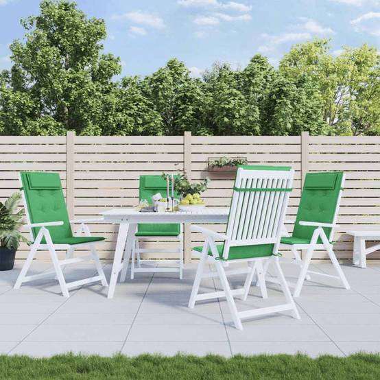 PANGIVO - Coussins de chaise à dossier haut tissu Oxford vert 120 x 50 x 3 cm, poids:2.55kg - PANGIVO - Image 1