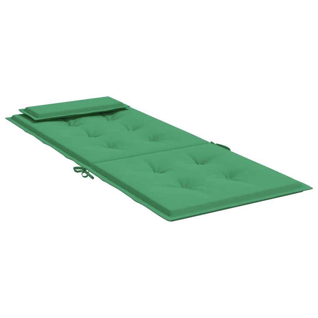 PANGIVO - Coussins de chaise à dossier haut tissu Oxford vert 120 x 50 x 3 cm, poids:2.55kg - PANGIVO - Image 6