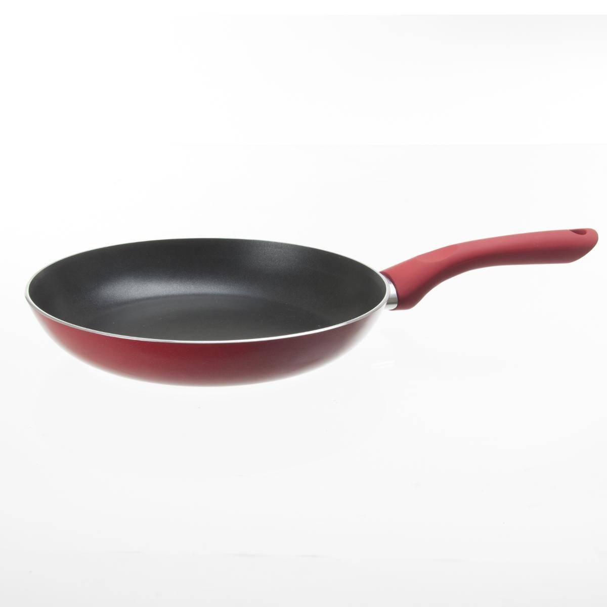 Poêle en Aluminium "Essentielle" 24cm Rouge - Image 4