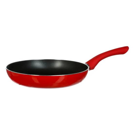 Poêle en Aluminium "Essentielle" 24cm Rouge - Image 1