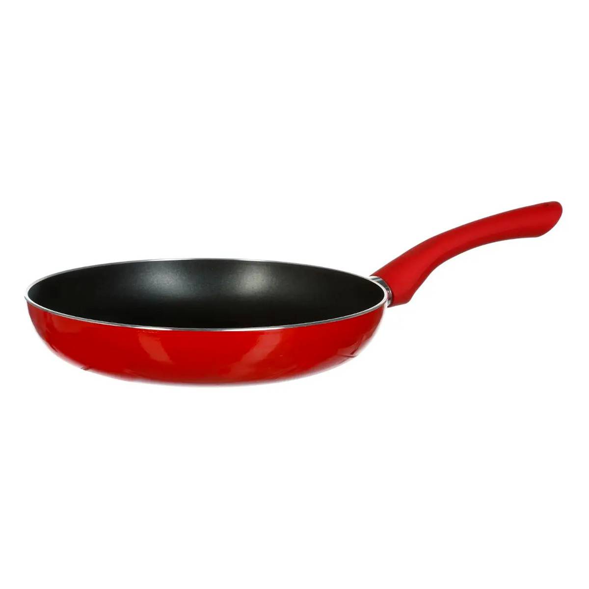 Poêle en Aluminium "Essentielle" 24cm Rouge - Image 1