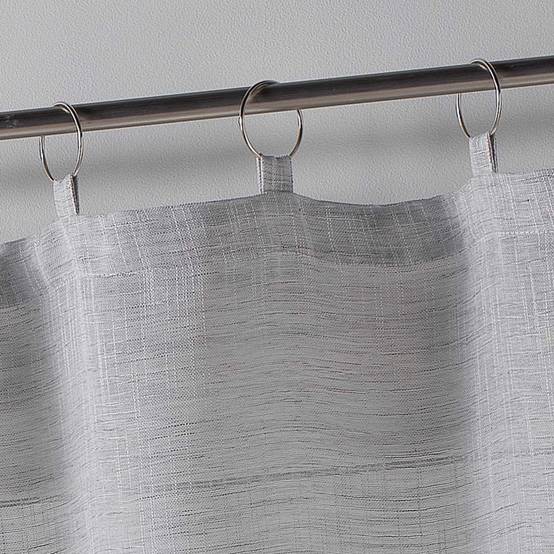 Rideau Voilage "Milza" 140x240cm Gris - Image 2