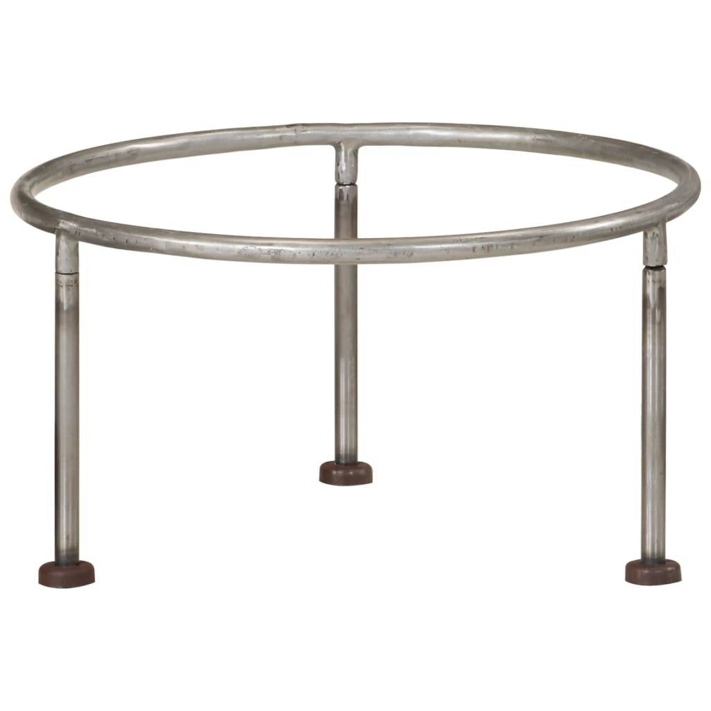 ComfortXL - Brasero Foyer en Fer sur 3 Pieds avec Poignées pour Jardin Stable 55 cm Brun – ComfortXL Outdoor Living - Image 4