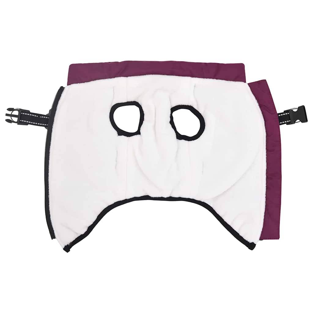 Doudoune Chien Polaire Imperméable Harnais Réglable L Violet - ComfortXL Outdoor Living - Image 3