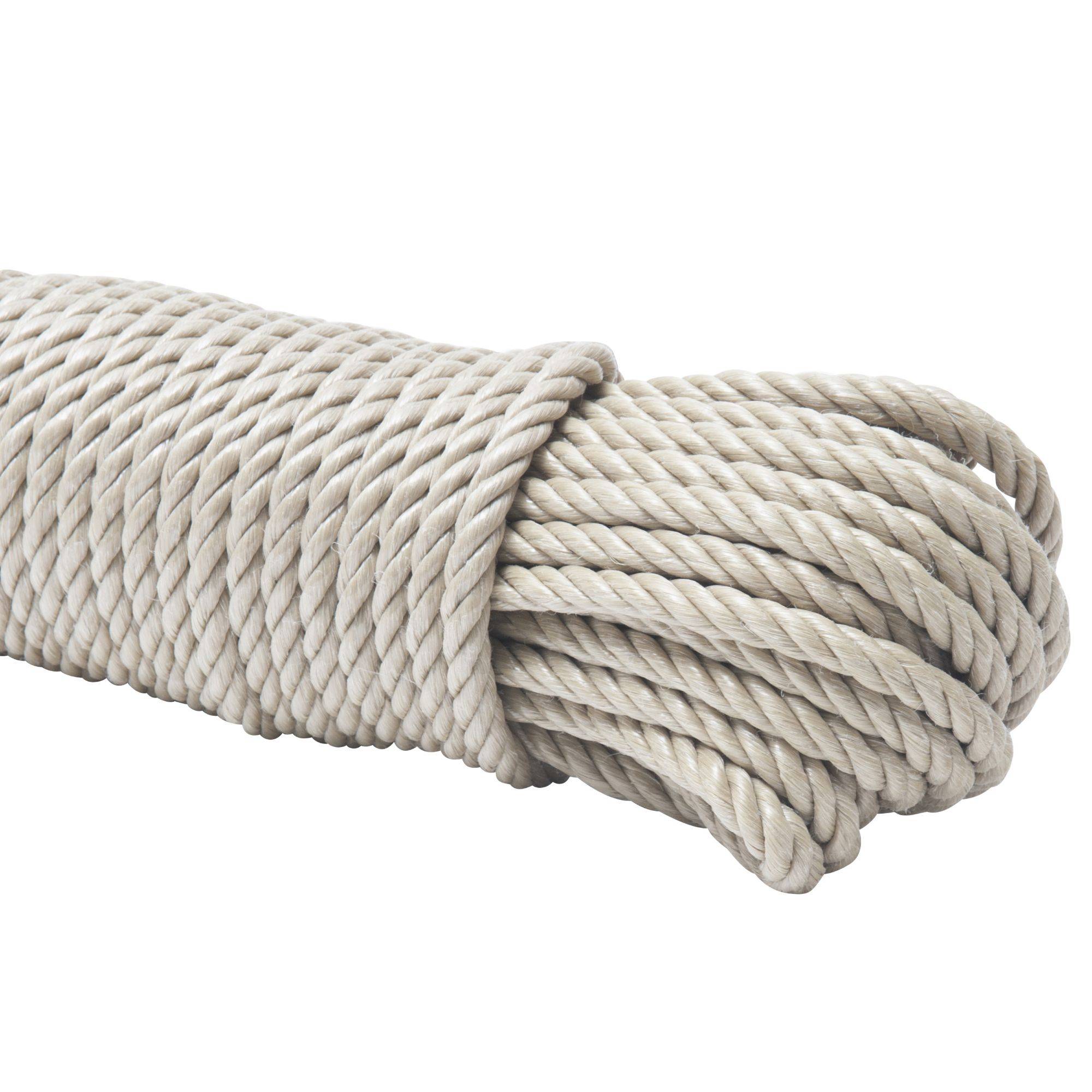 Corde beige 25m WERKA PRO - Ø 10 mm (résistance ± 1100 kg) - Image 3
