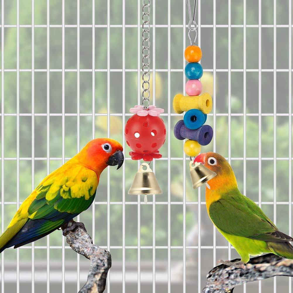 Jeux pour oiseaux - Avec fonctions de balance, hamac, escalade et chewing - Image 6