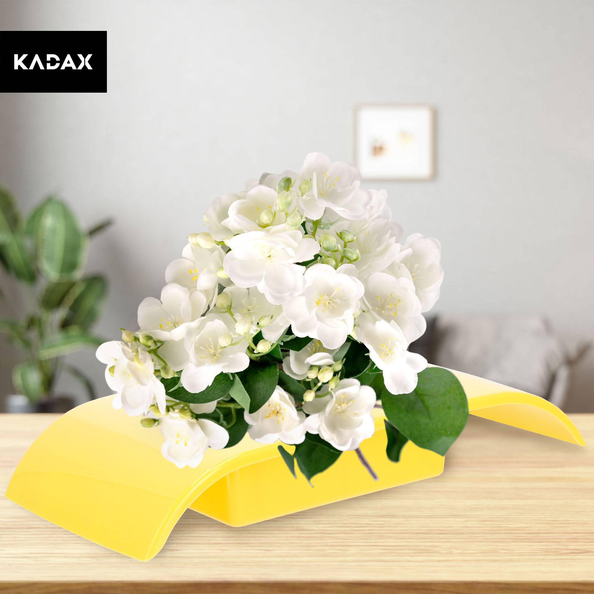 Ikebana Vase en plastique Ikebana - Pot de fleurs japonais pour tournesol - Vase Ikebana - 24,9 cm - Image 7