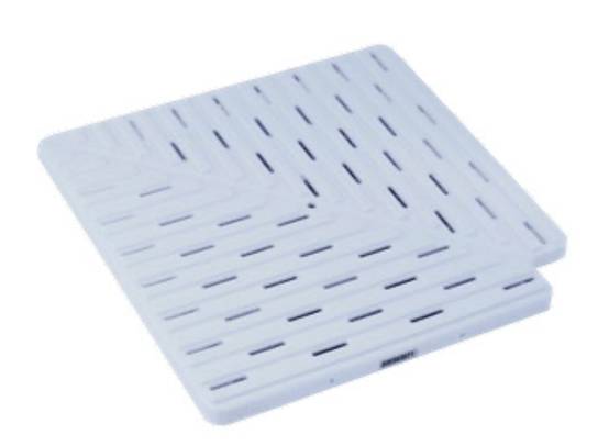 Grille transversale pour gouttière