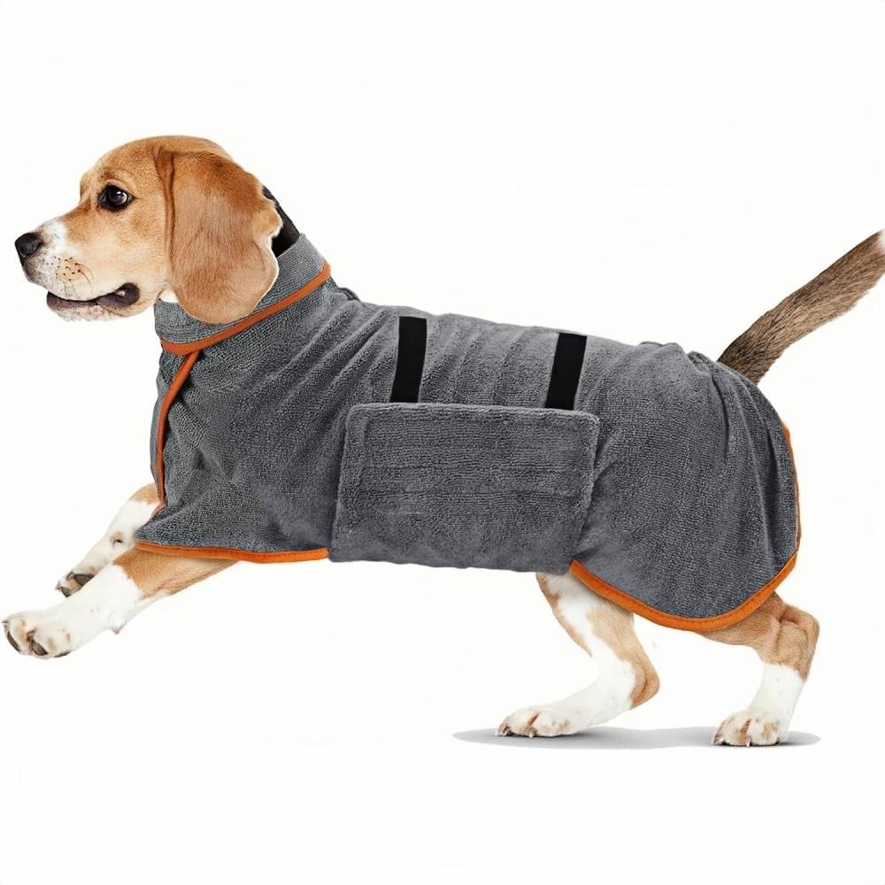 DtopbuyAge - Peignoir pour chien de taille moyenne DtopbuyAge