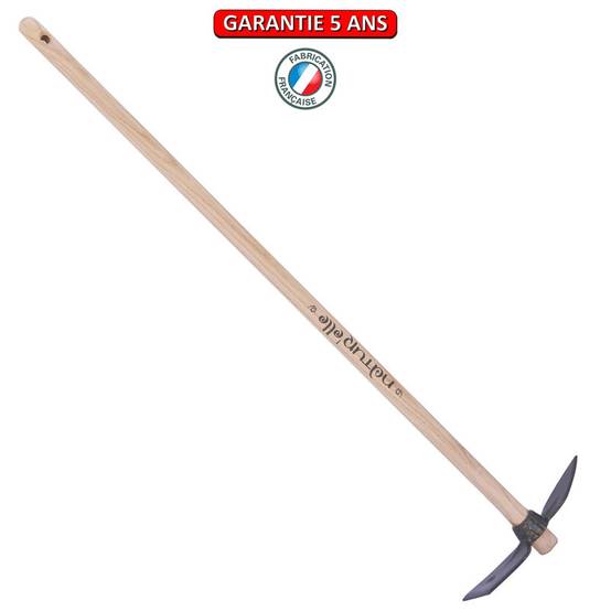 Outils Perrin - Serfouette panne & langue forgée manche 100cm - Gris algue Outils Perrin