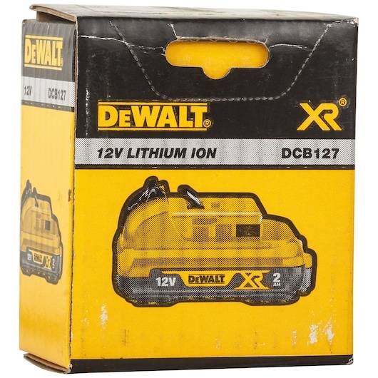 Batterie XR 12V 2Ah Li-Ion - DEWALT - DCB127-XJ - Image 4