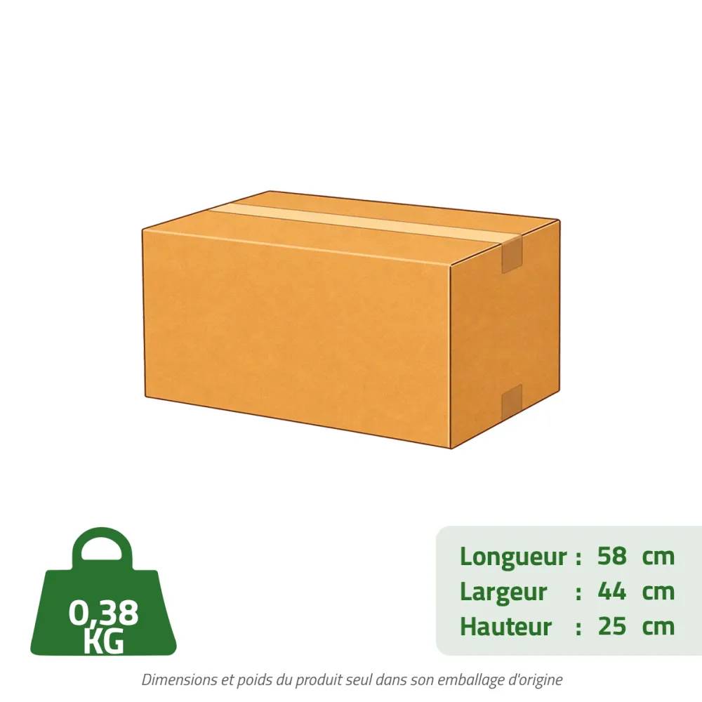 Autre - Lanterne fer noir 14,5x12,5x20cm poignée intégrée 350g - Image 7