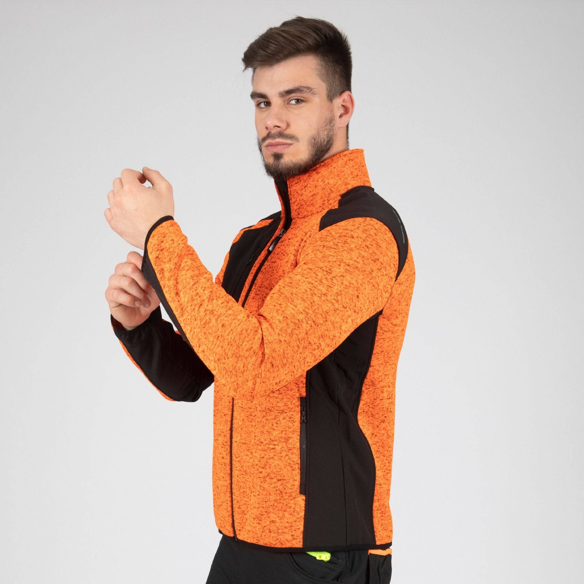 Nineworths - ARSENAL - GILET DE TRAVAIL - 1437 | Orange - Image 5