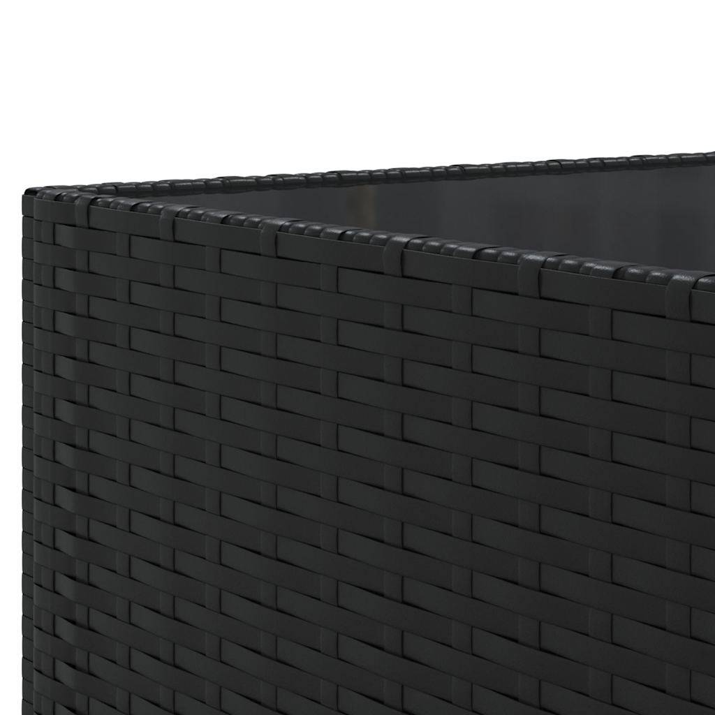 Vidaxl - Salon de jardin 6 pcs avec coussins Noir Résine tressée vidaXL 3308164 - Image 6