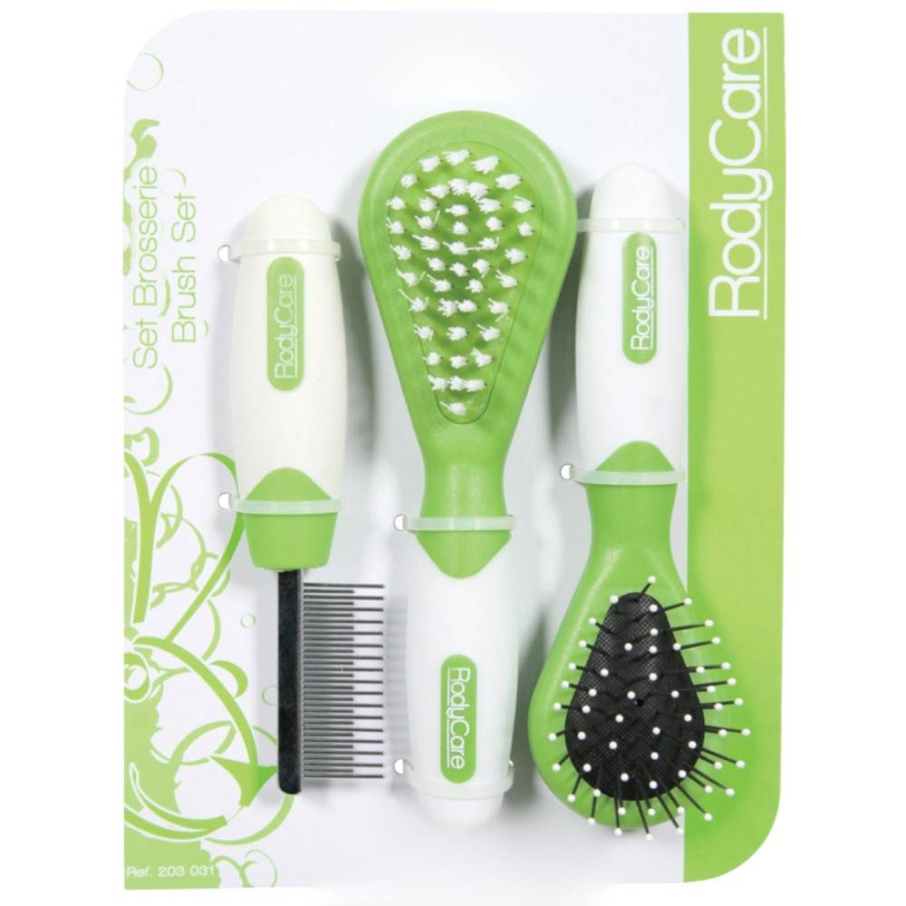 Set Brosses et peigne pour Lapins, furets, hamsters - Image 1