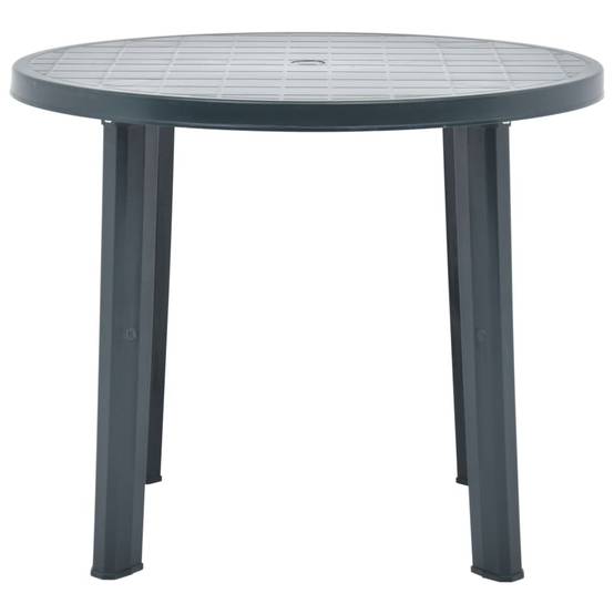 PANGIVO - Table de jardin plastique vert Ø89 cm - PANGIVO - Image 2