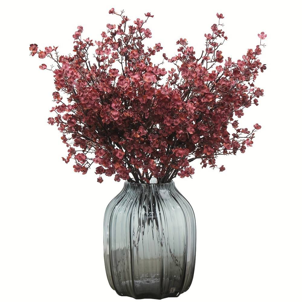 Lot de 10 Fleurs Artificielles Gypsophile d'Automne - Décoration Polyvalente pour Toutes Occasions - Lytech - Image 1