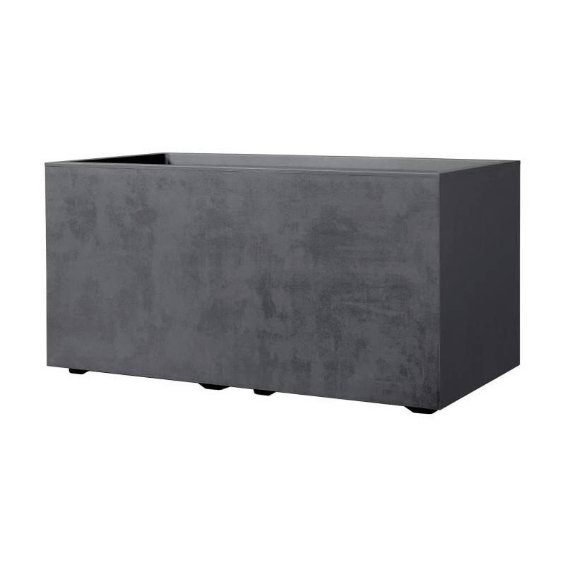 Deroma - Jardiniere Muret - Deroma - Millennium R - Anthracite - A Réserve D'eau - 79 Cm - Image 1