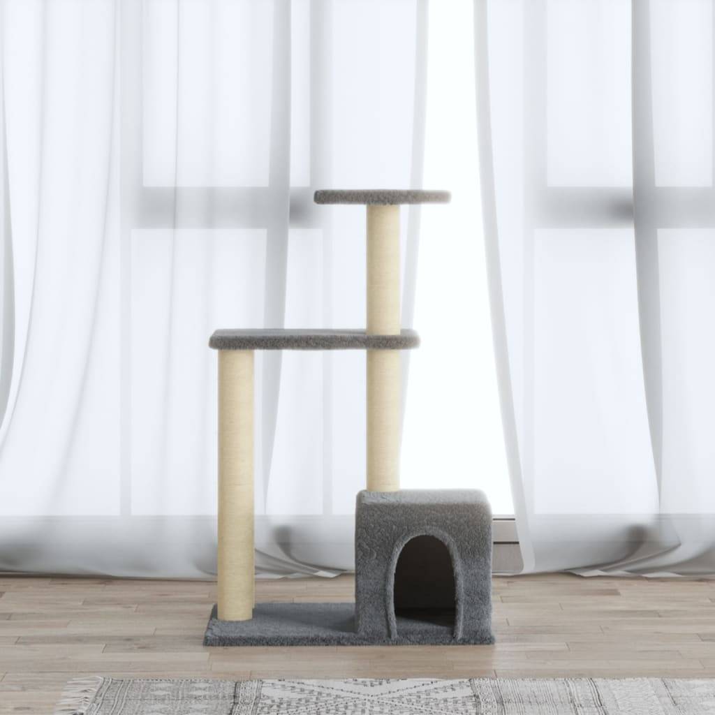 Vidaxl - Arbre à chat avec griffoirs en sisal Gris clair 71 cm vidaXL 171510 - Image 1