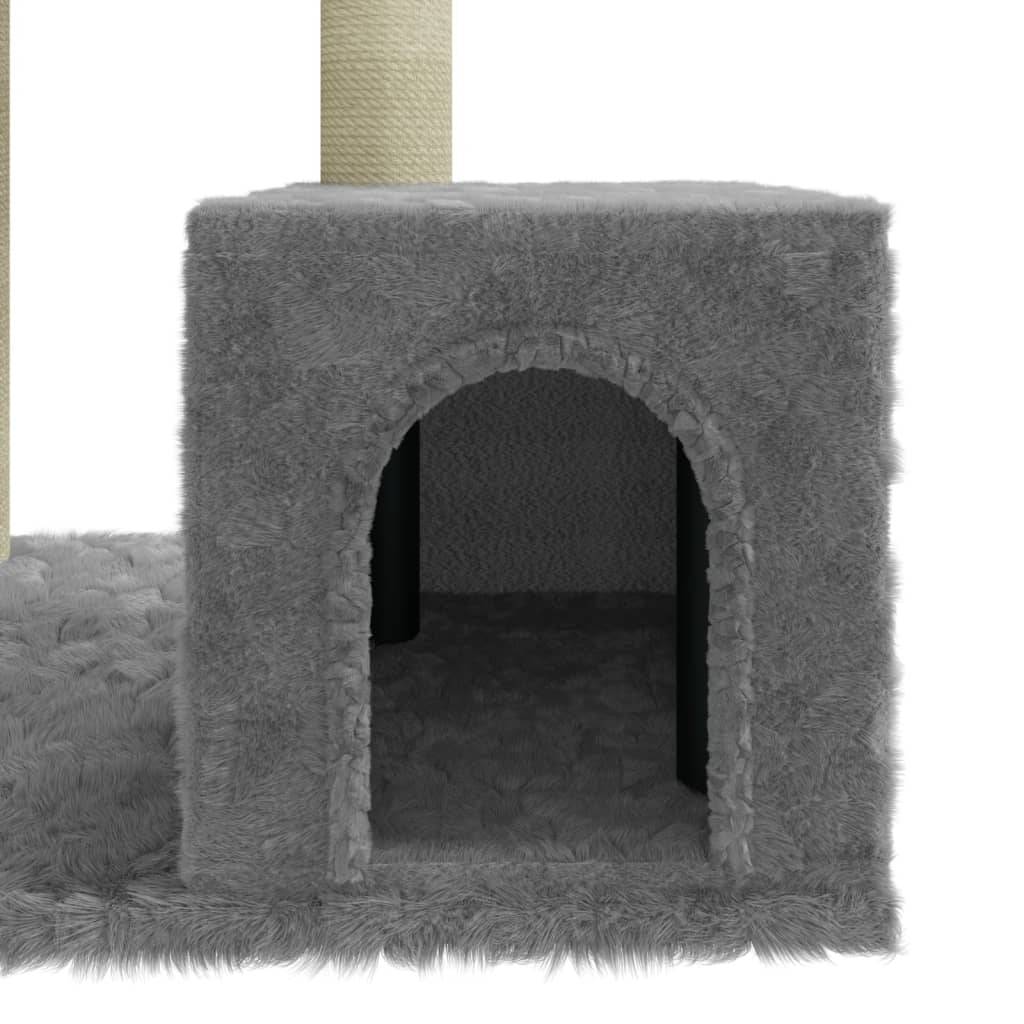 Vidaxl - Arbre à chat avec griffoirs en sisal Gris clair 71 cm vidaXL 171510 - Image 4