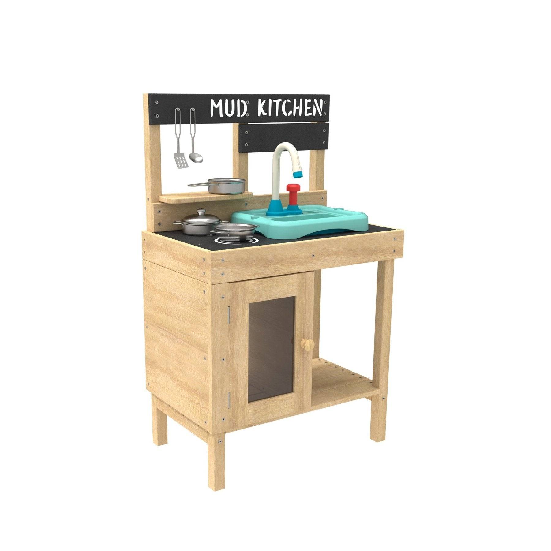 Tp Toys - Cuisine d'extérieur pour enfant JUNIOR COOK bois FSC® + Splash & Play - Image 1