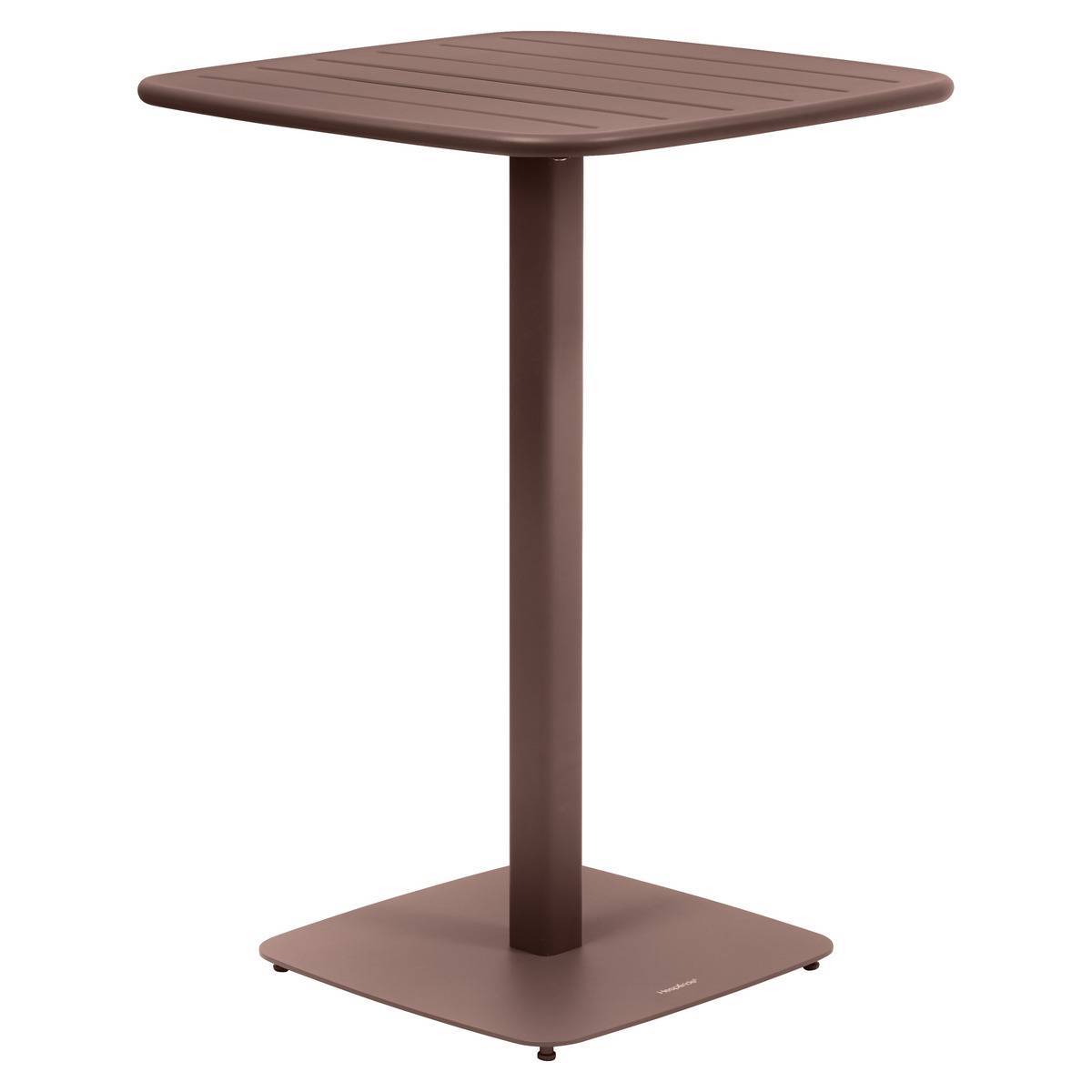 Hesperide - Table haute de jardin 2 places Alegoria 70x70cm acajou - Hespéride - Image 2