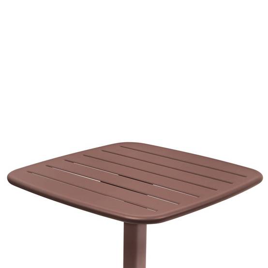 Hesperide - Table haute de jardin 2 places Alegoria 70x70cm acajou - Hespéride - Image 3