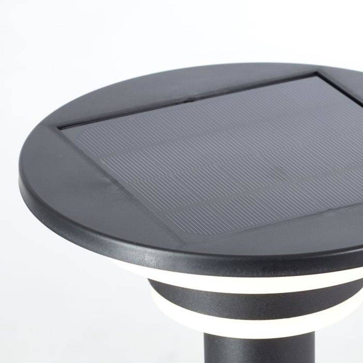 Brilliant - Lampadaire de jardin solaire à LED intégrée avec détecteur de mouvement 4 W, 430 lm, noir mat - BRILLIANT - Image 3