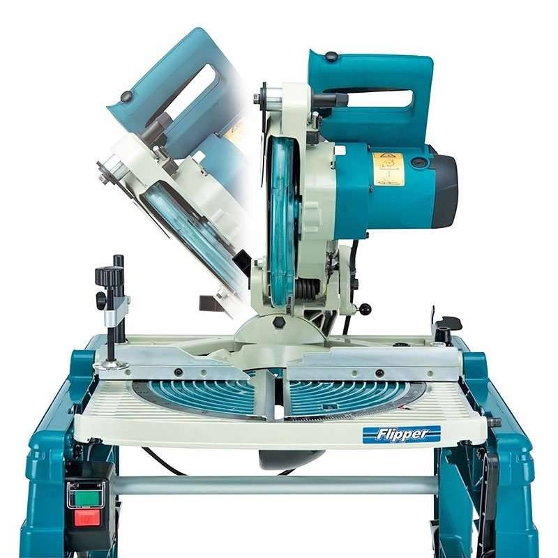 Scie sur table et coupe d'onglets MAKITA 1650W Ø260MM - LF1000 - Image 2