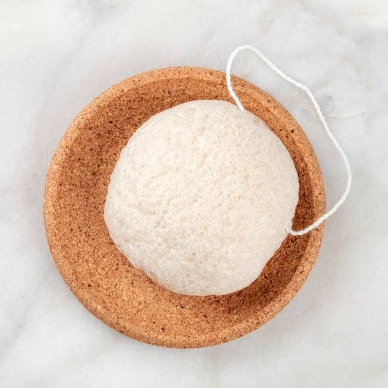 Sun&Sia - Éponge Konjac Yeux 100% Naturelle – Nettoie en Profondeur et en Douceur-Soin et Routine Beauté Naturel-Tous Types de Peau - Image 1