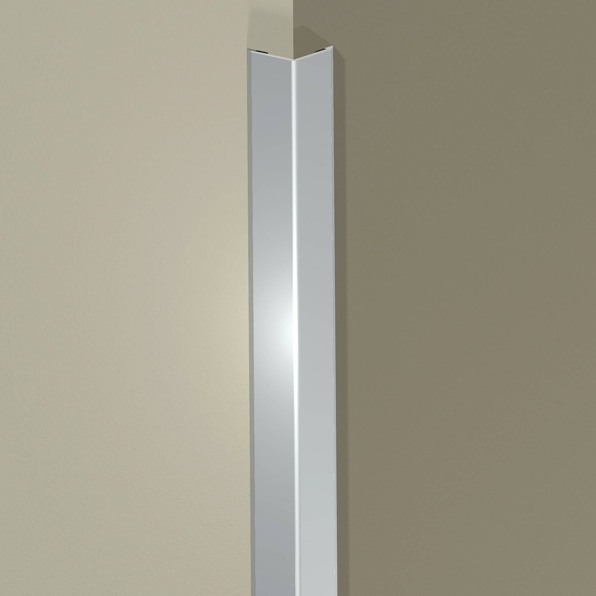 Cornière d'angle sortant adhésif 3M aluminium - 25x25 mm x 3 m - 13 30 10 - Image 2