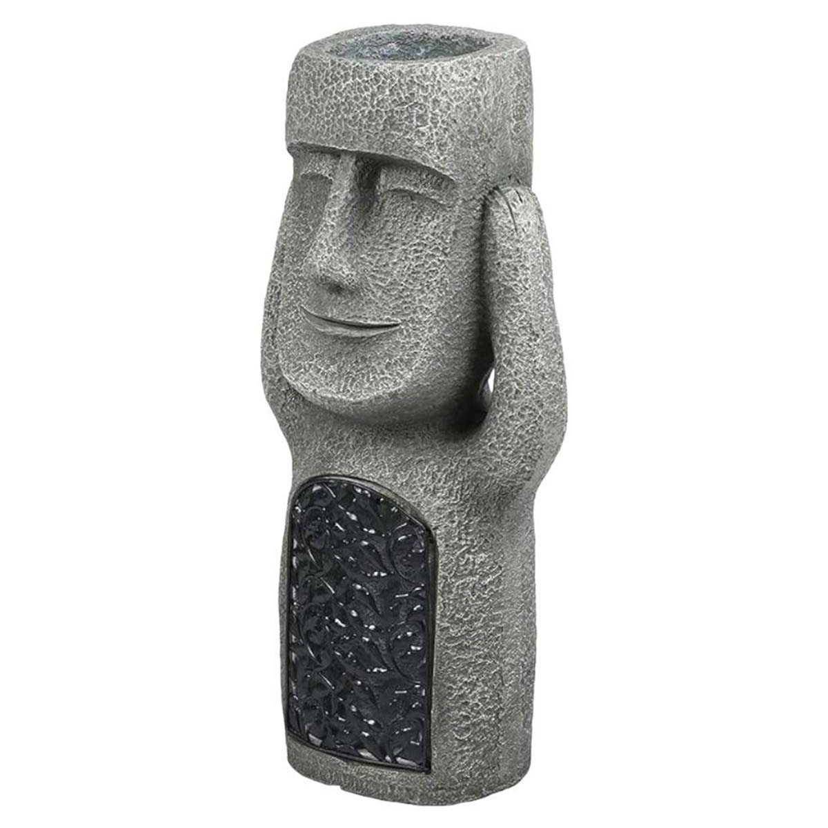 Hanah Home - Jardinière Moai en polyrésine N'entend pas - Image 1