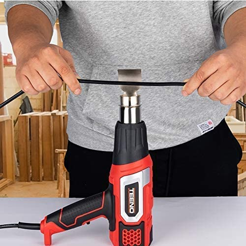 Teeno - Décapeur thermique 2000W Pistolet à Air Chaud coffret avec 8 accessoires - Image 3