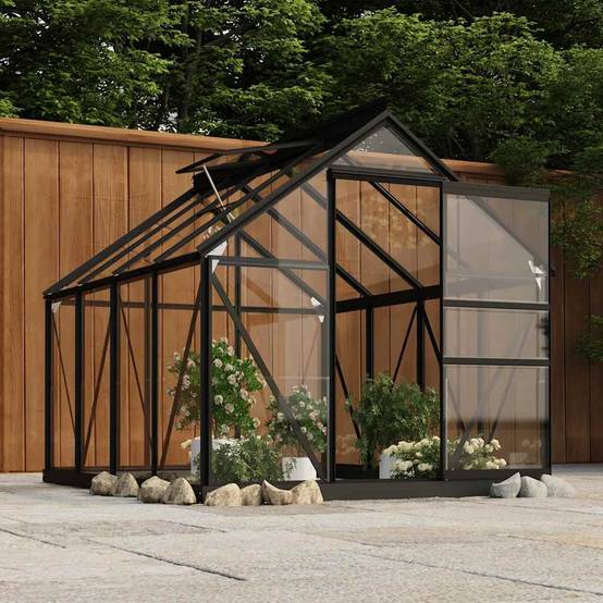 Lot 16 Verres de Serre Verre Trempé Remplacement Vitrage 2 Tailles Transparent - ComfortXL Outdoor Living - Image 1