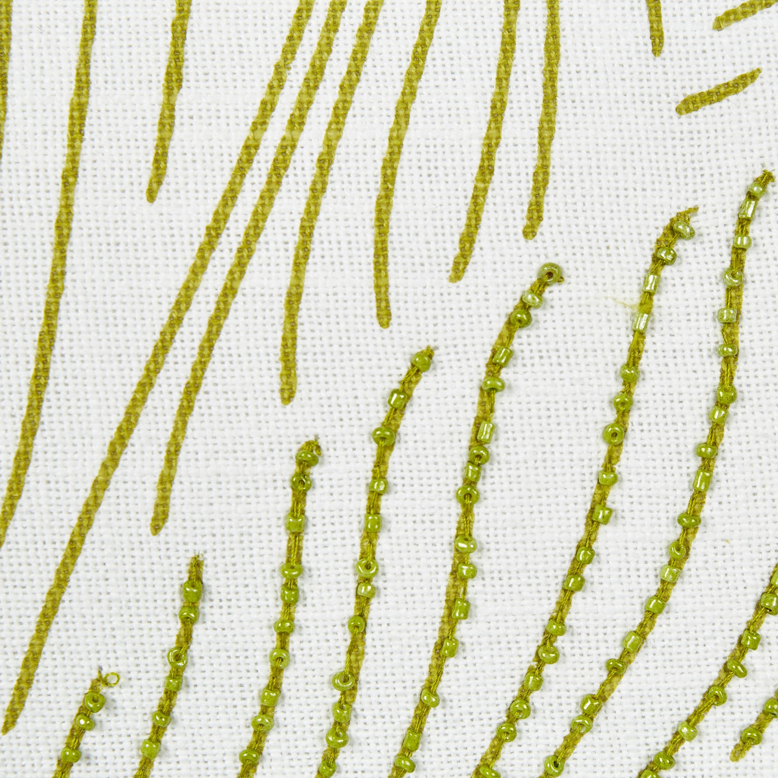 Coussin décoratif Coton Vert SPANDOREA - Beliani - Image 6