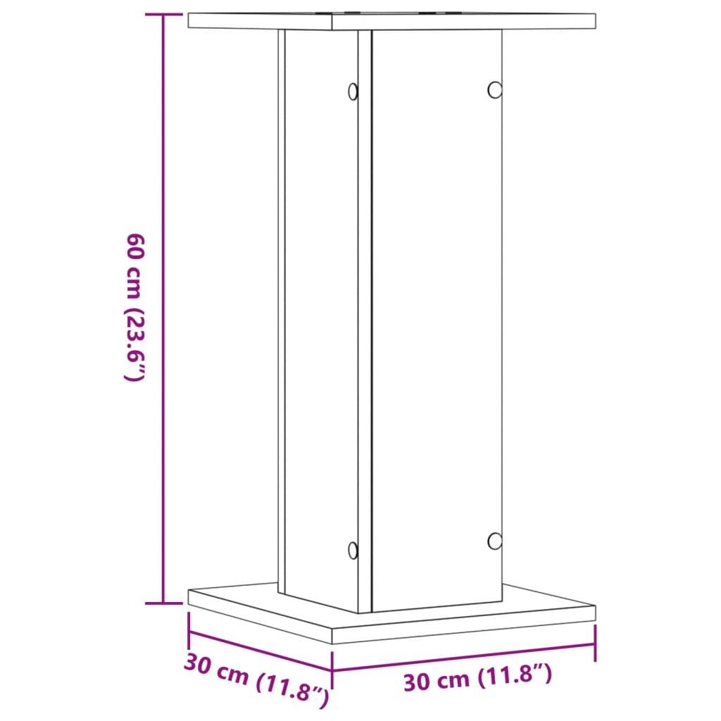Vidaxl - Supports pour plantes 2 pcs vieux bois bois d'ingénierie vidaXL 3307862 - Image 3