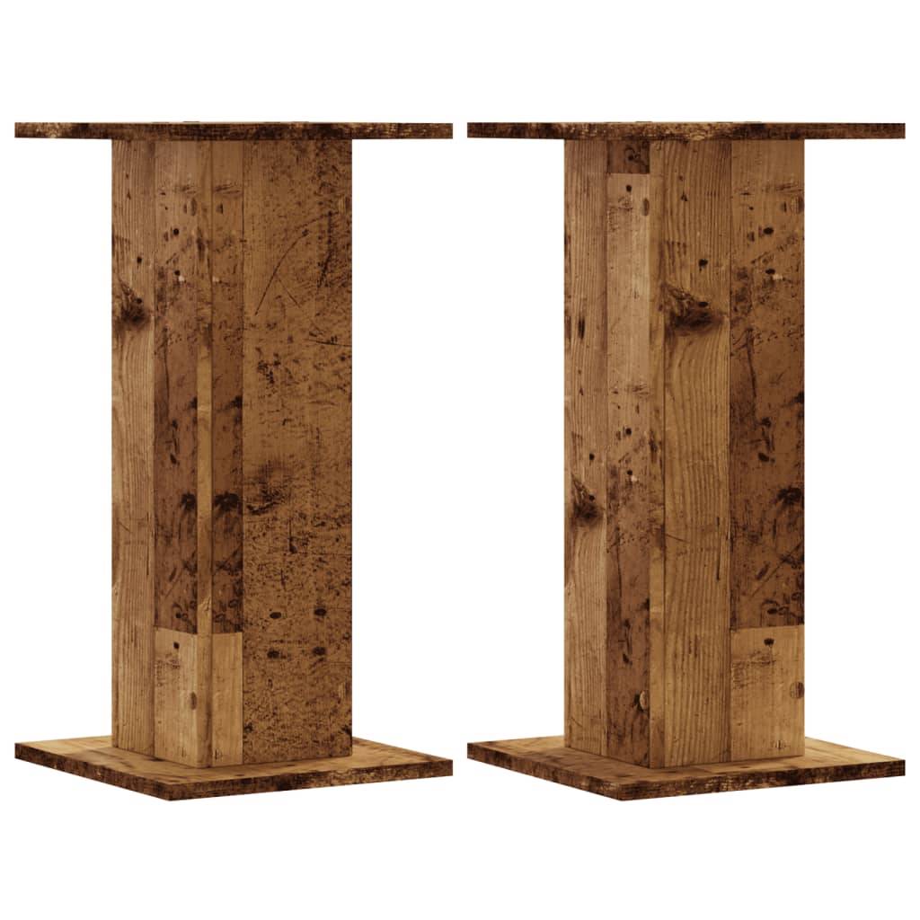 Vidaxl - Supports pour plantes 2 pcs vieux bois bois d'ingénierie vidaXL 3307862 - Image 2