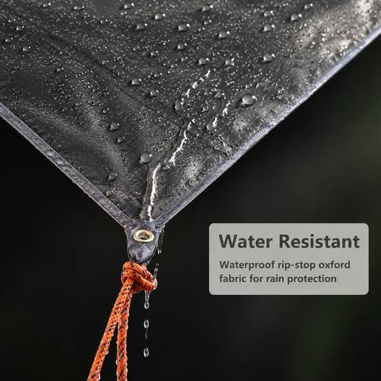 Tarp Léger Imperméable pour Hamac et Bivouac - Image 3