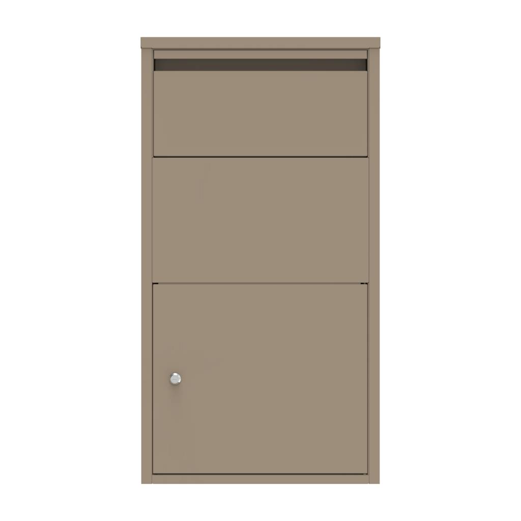 Couleurs du monde - Boîte aux lettres murale taupe – modèle acier galvanisé avec double ouverture - Image 8