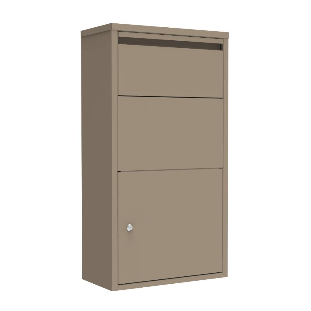 Couleurs du monde - Boîte aux lettres murale taupe – modèle acier galvanisé avec double ouverture - Image 9